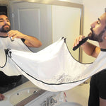 120x80cm Man Bathroom Apron Black Beard